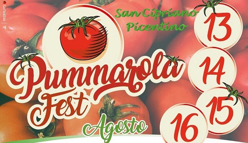  A San Cipriano Picentino, dal 13 al 16 Agosto  è “Pummarola Fest”