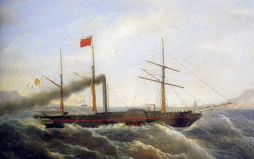  La Ferdinando I, Storia della prima nave a vapore nel Mediterraneo