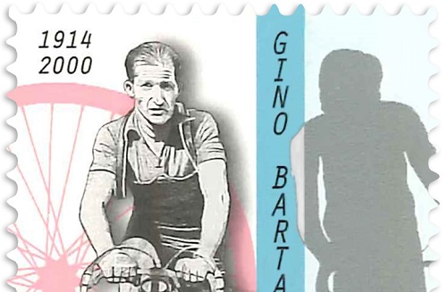  Emesso oggi il francobollo con il grande Gino Bartali