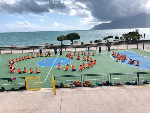  CSI Salerno, con i corsi di minibasket e minivolley riparte lo sport