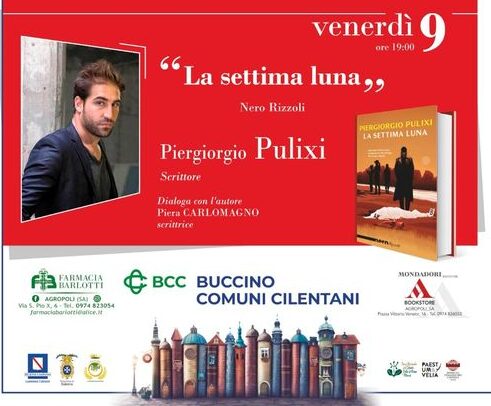  Agropoli: al Settembre Culturale, stasera, Piergiorgio Pulixi