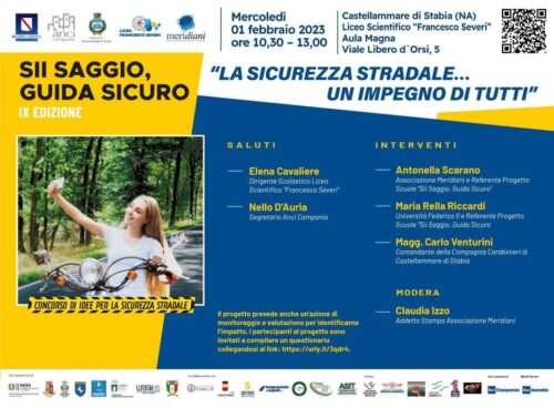  Al Severi di Castellammare ritorna con grandi consensi il progetto sulla sicurezza stradale, #siisaggioguidasicuro