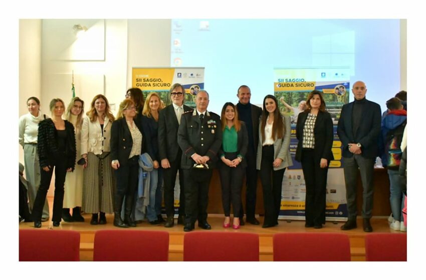  #siisaggioguidasicuro alla Vanvitelli di Capua, Nicola Montesano (ANAS):”siamo sempre presenti nelle campagne di sensibilizzazione”