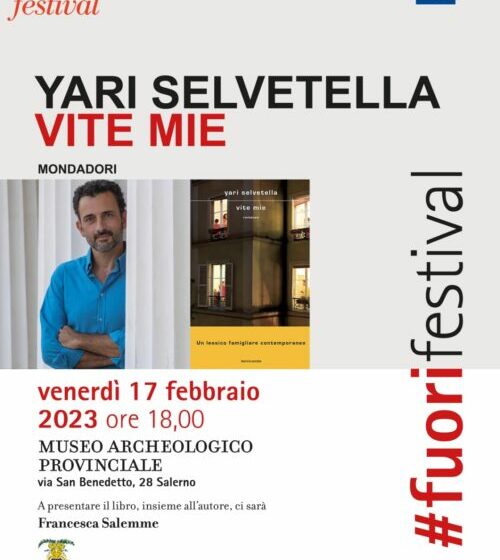  #Fuorifestival di Salerno Letteratura: Sacha Naspini alla Pinacoteca Provinciale presenta “Villa del seminario”