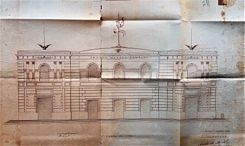  Il Teatro “Matteo Luciani” a Salerno, realizzato dall’Ing.  Michele De Angelis: le testimonianze dei giornali dell’epoca